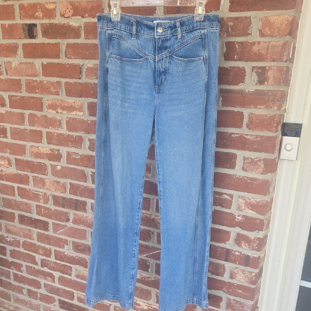 LOFT Light Blue Flare Jeans